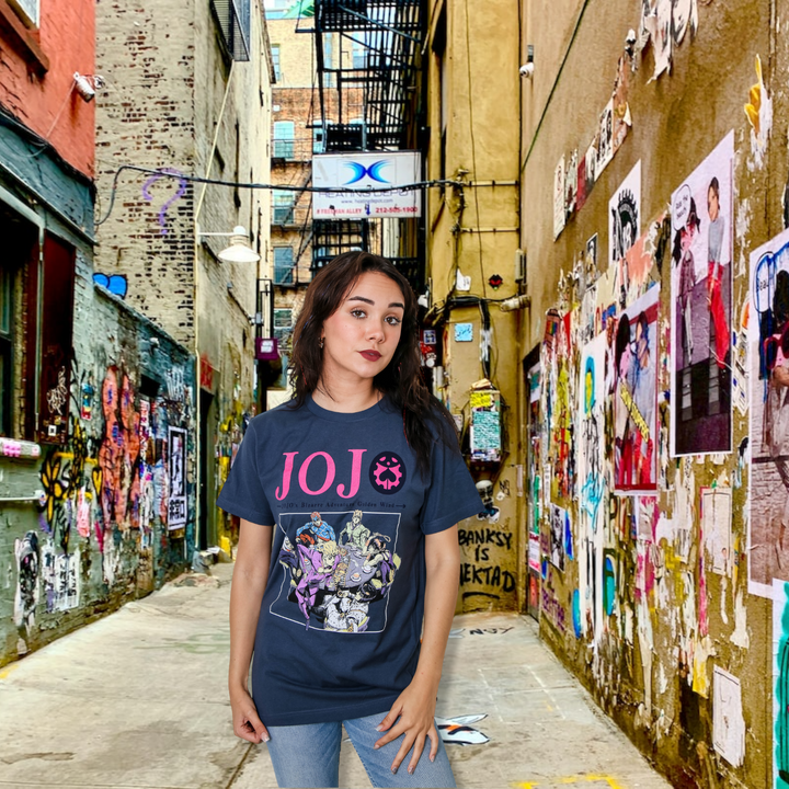 JoJo's Bizarre Adventure Golden Wind Officially Licensed Adult T-Shirt