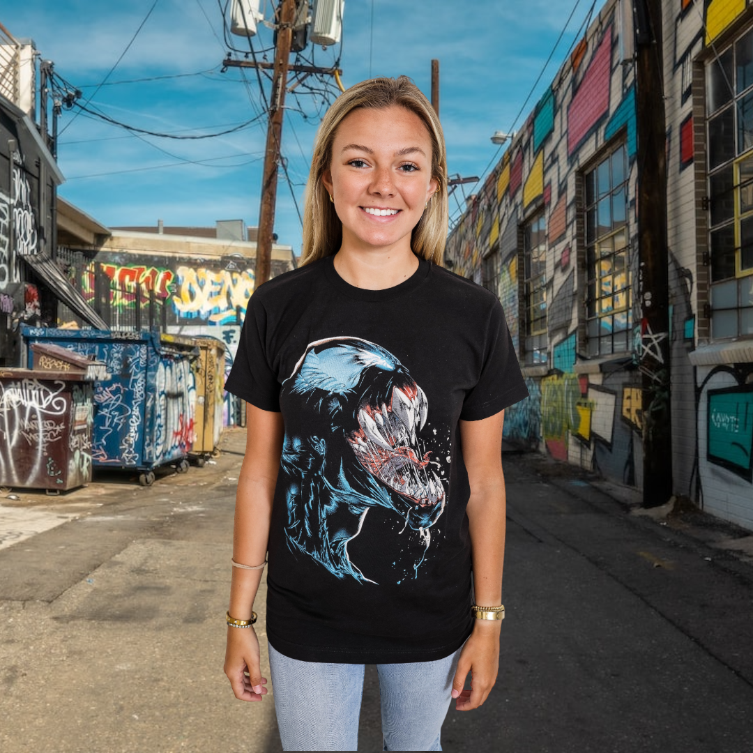 Venom Scream Marvel Comics Adult T-Shirt