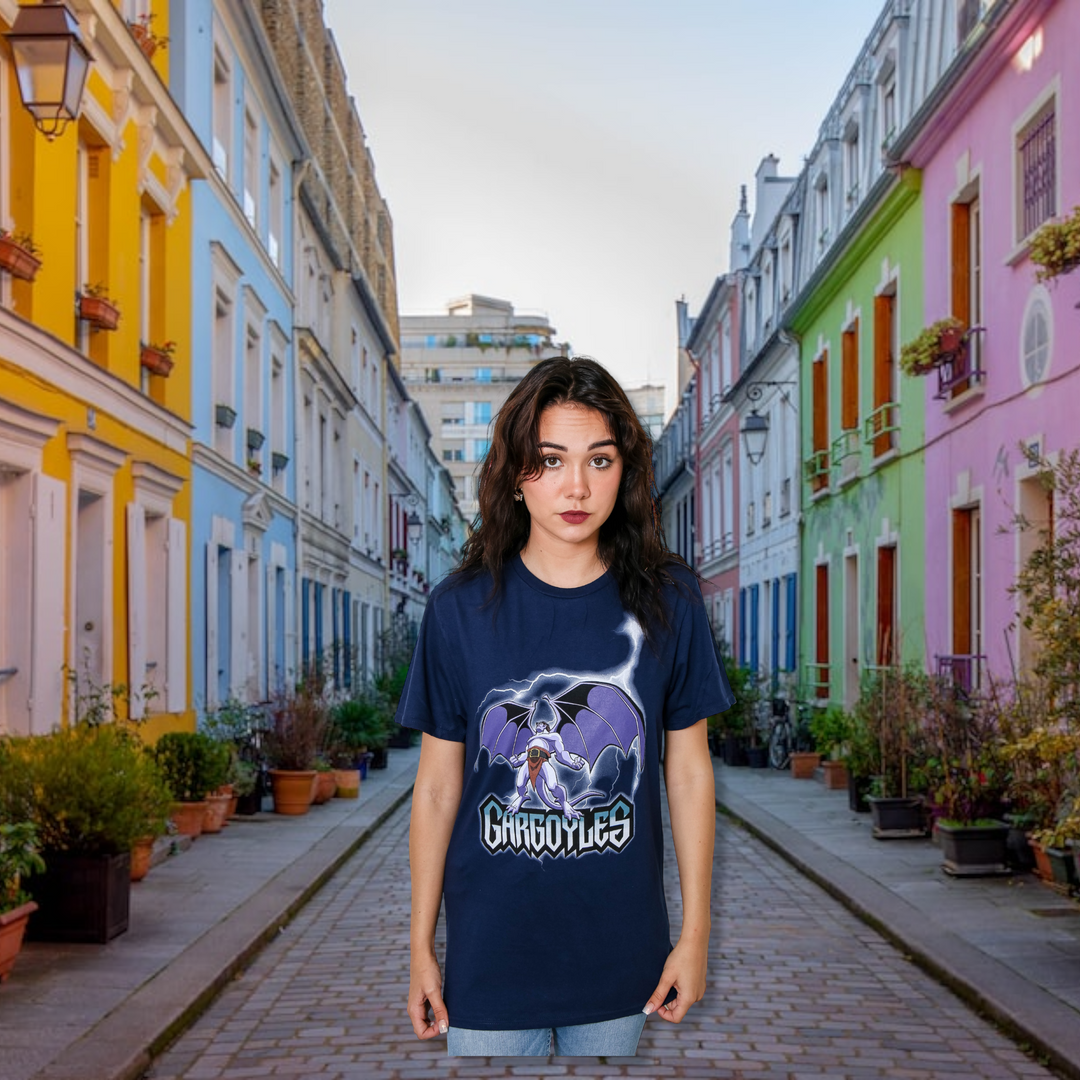 Gargoyles Goliath Thunder Disney 90's Retro Cartoon Adult T-Shirt