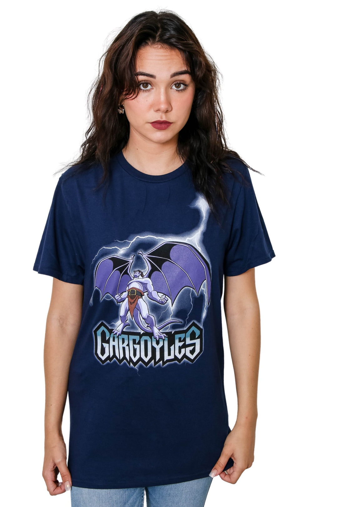 Gargoyles Goliath Thunder Disney 90's Retro Cartoon Adult T-Shirt