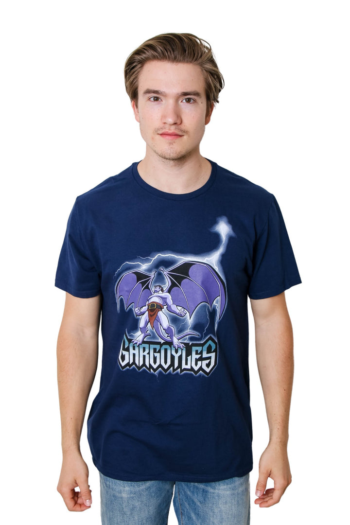 Gargoyles Goliath Thunder Disney 90's Retro Cartoon Adult T-Shirt