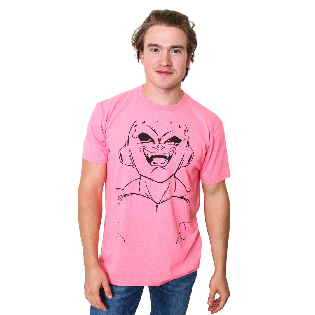 Dragon Ball Z DBZ Majin Buu Kid Buu Large Face Anime Adult T-Shirt