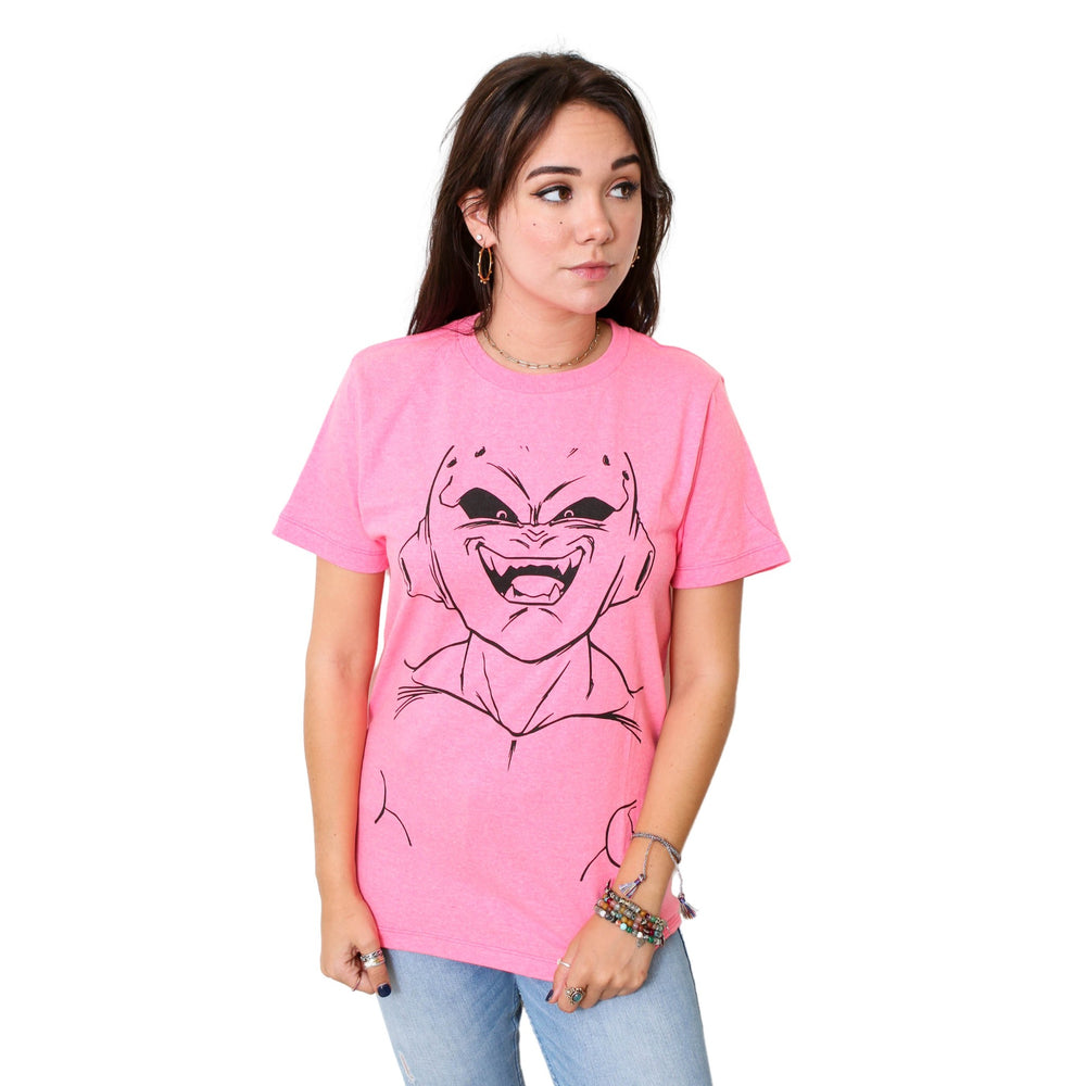 Dragon Ball Z DBZ Majin Buu Kid Buu Large Face Anime Adult T-Shirt