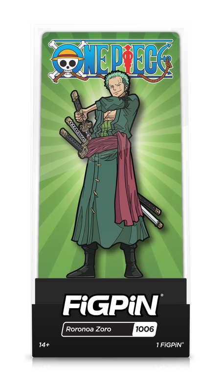 FiGPiN - One Piece - Roronoa Zoro 1006 Pin