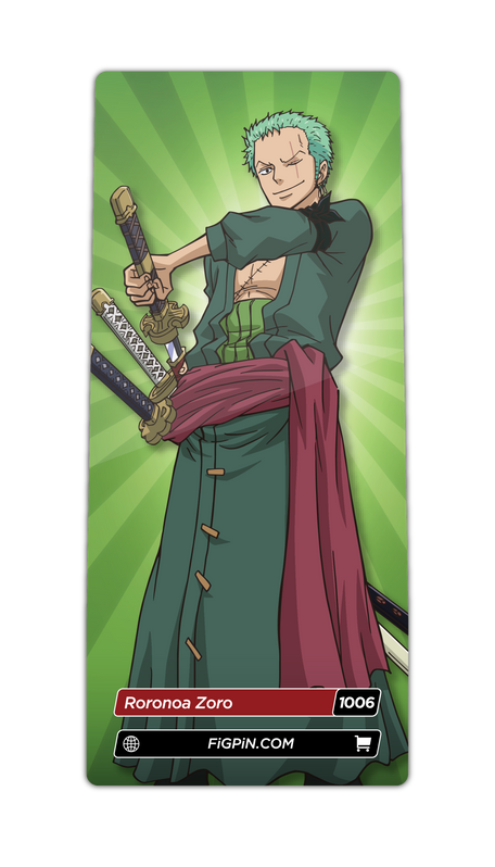 FiGPiN - One Piece - Roronoa Zoro 1006 Pin