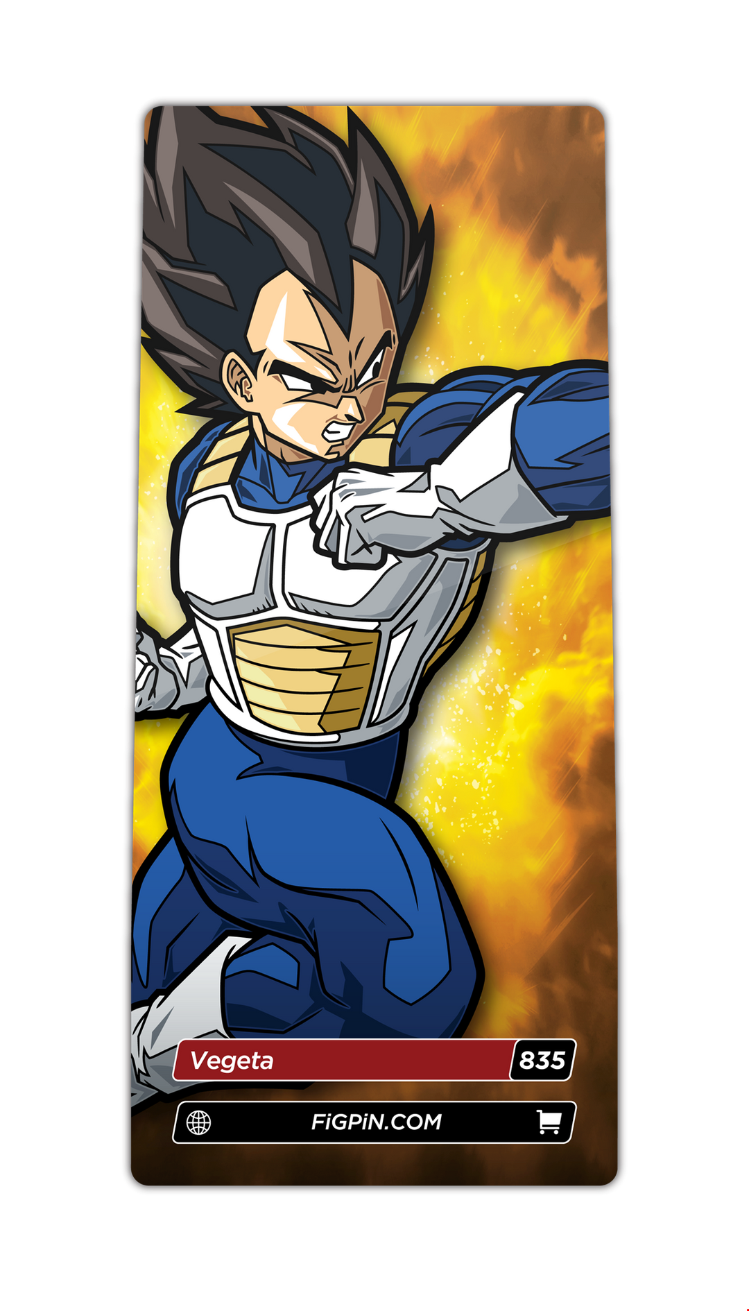 Dragon Ball Super FiGPiN #835 Vegeta Pin