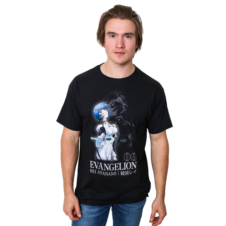 Neon Genesis Evangelion Rei Ayanami Adult T Shirt