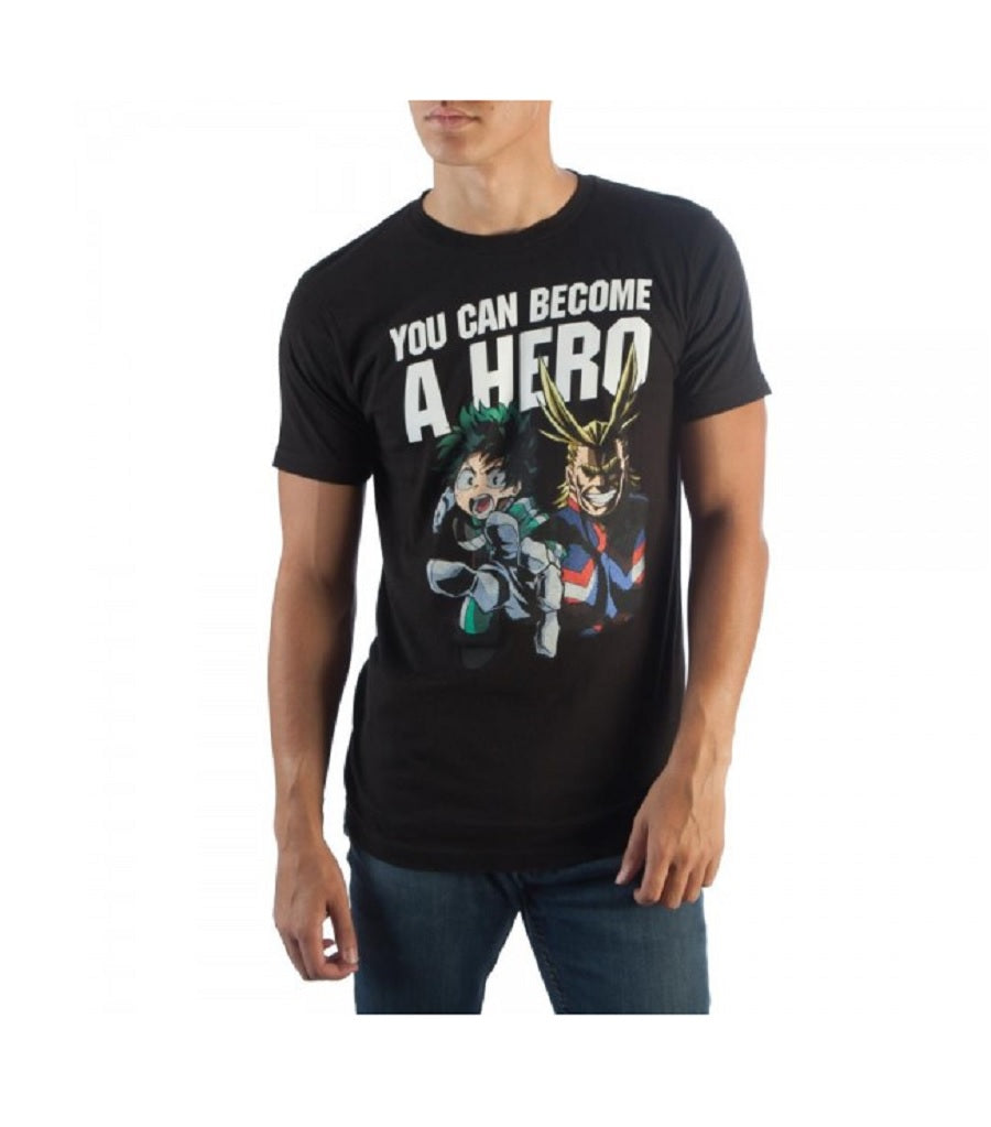 MHA My Hero Academia Become a Hero Adult T-Shirt