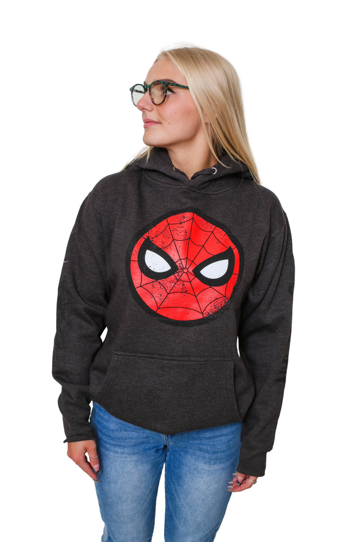 Spider-Man Spidey Web Symbol Marvel Pullover Hoodie