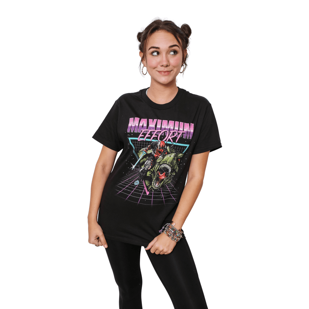 Deadpool Crazy Maximum Effort Marvel Adult T-Shirt