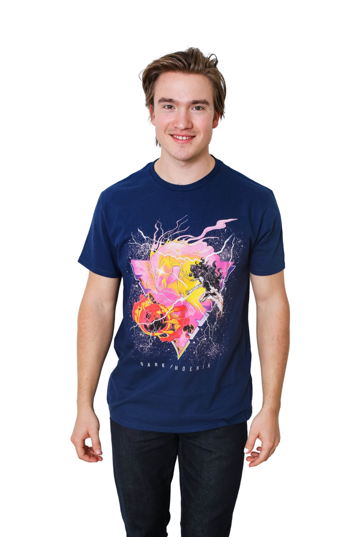 X-Men Burning Phoenix Icon Marvel Comics Adult T-Shirt