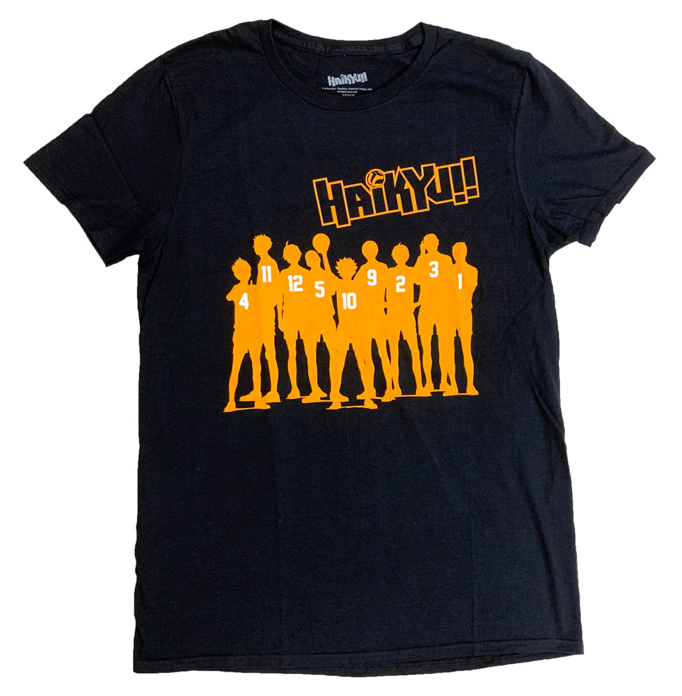 Haikyu!! Team Silhouette Anime Adult T-Shirt