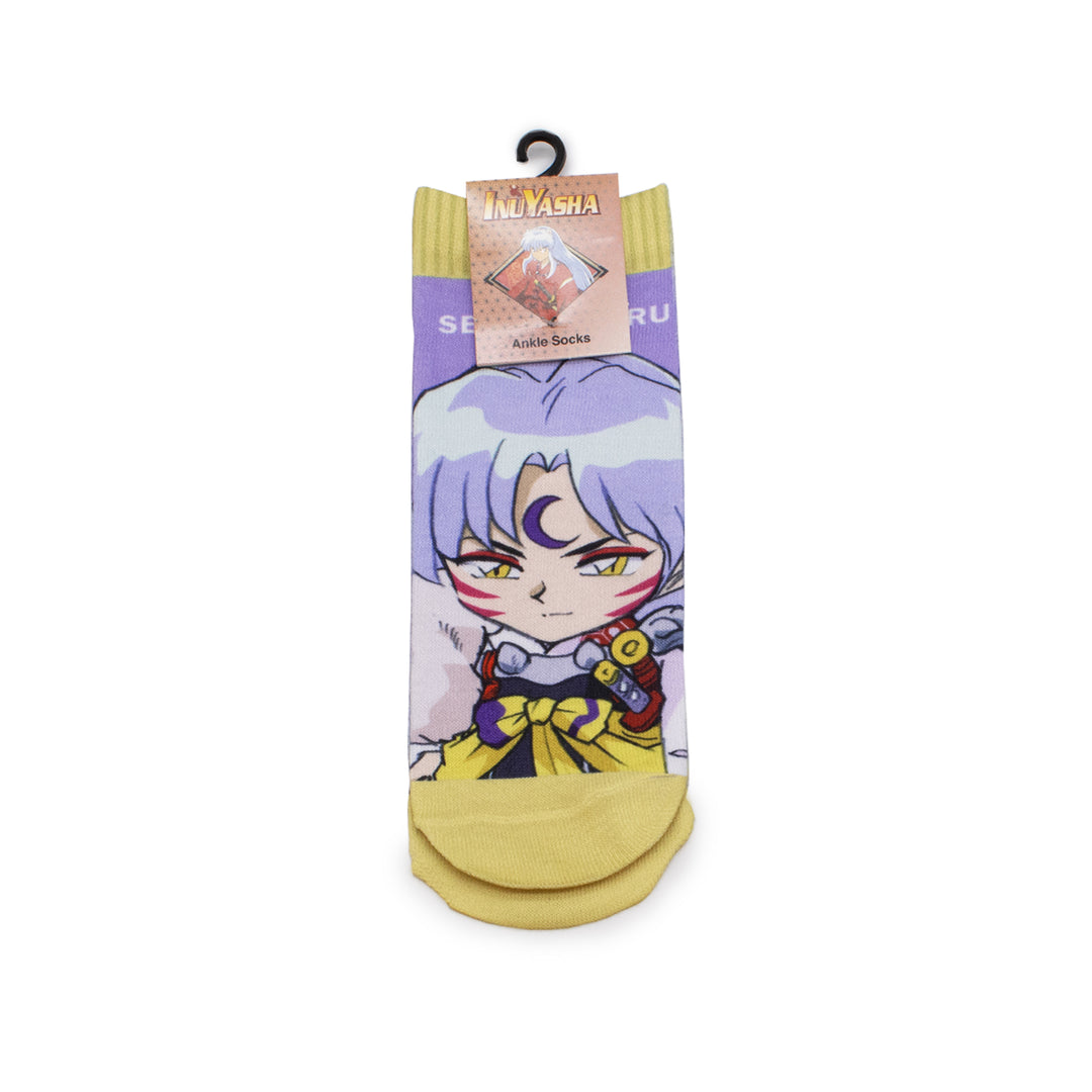 Inuyasha Sesshomaru Cute Chibi Anime Ankle Socks