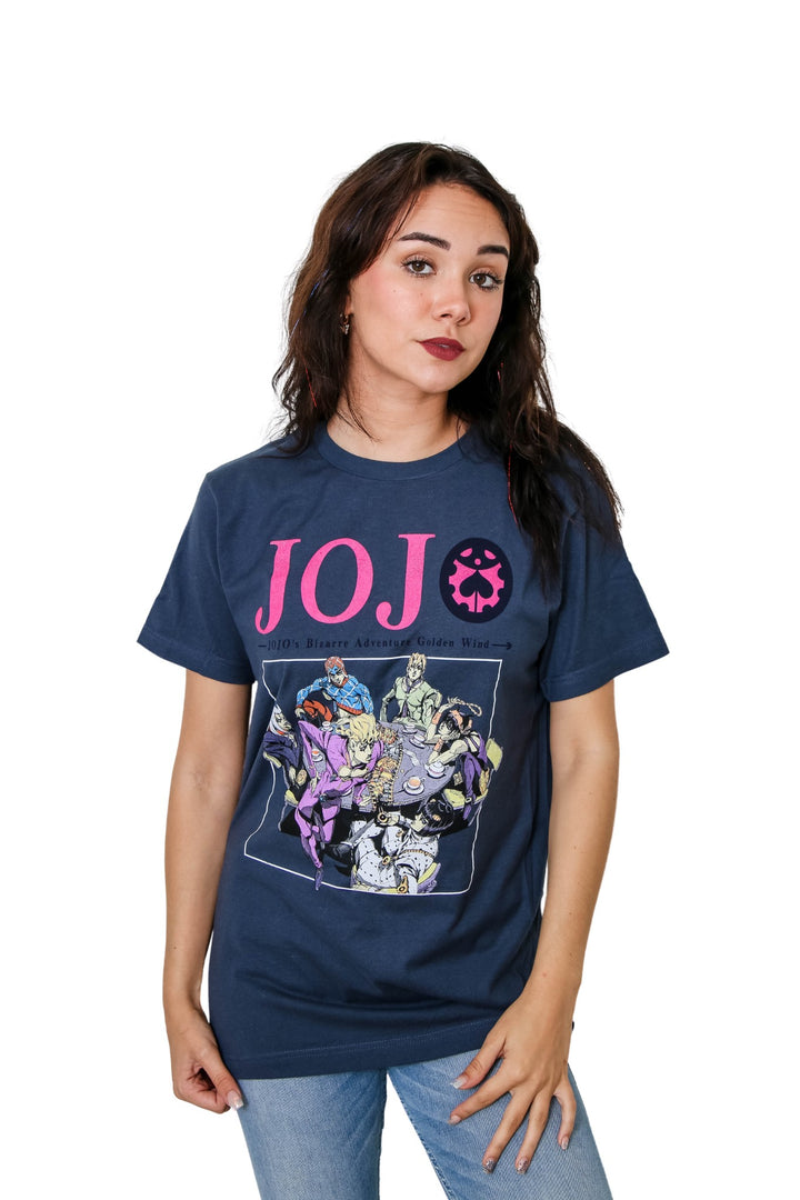JoJo's Bizarre Adventure Golden Wind Officially Licensed Adult T-Shirt