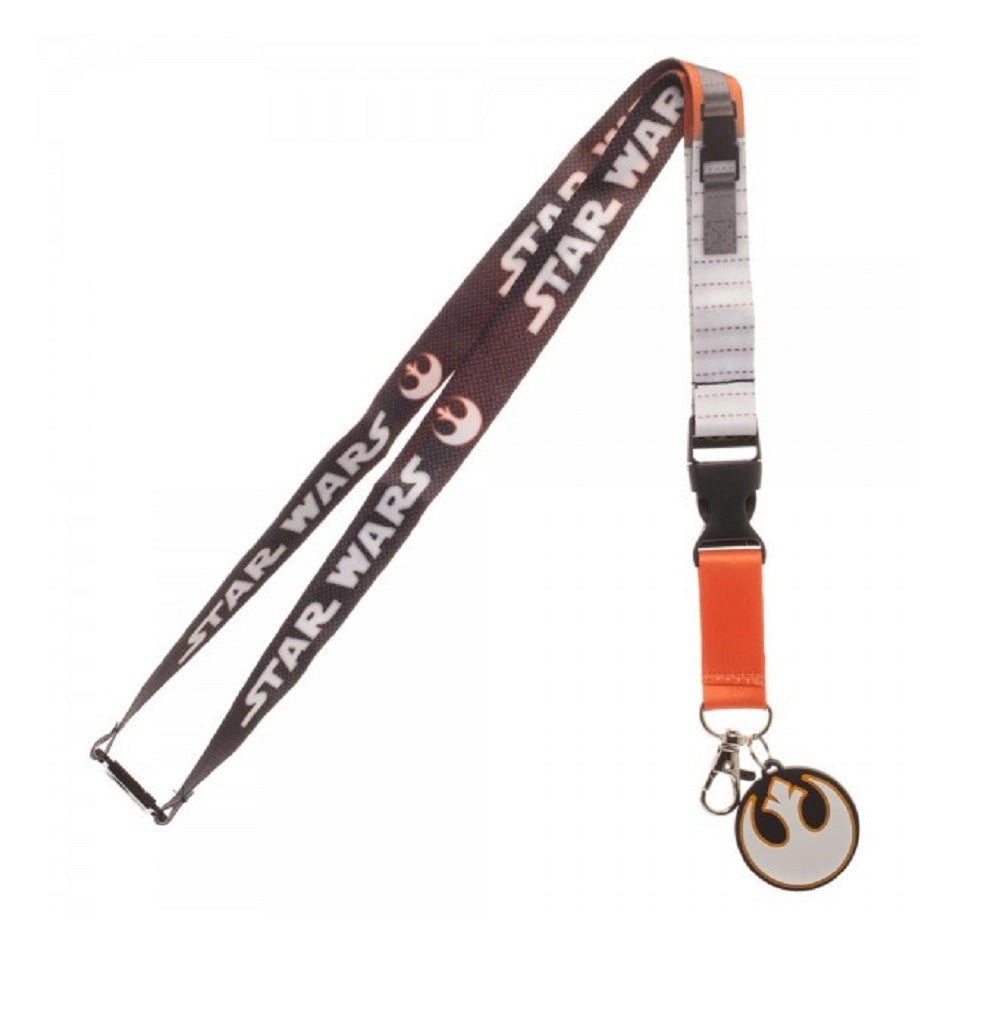 Star Wars Rebel Pilot Costume Lanyard Neck Strap ID Holder