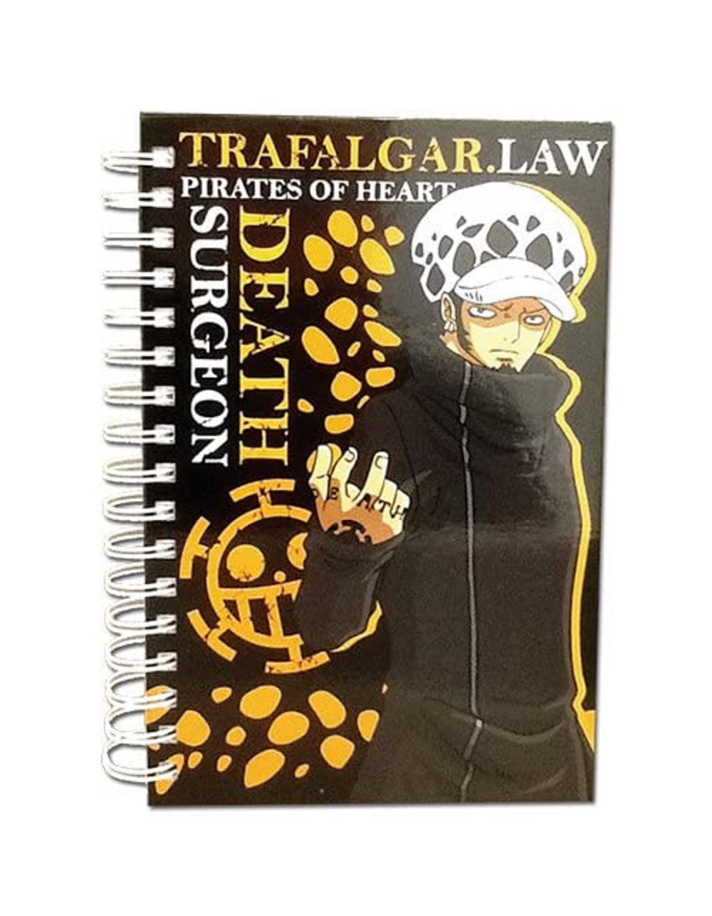One Piece Law Anime Law Hardcover Spiral Notebook
