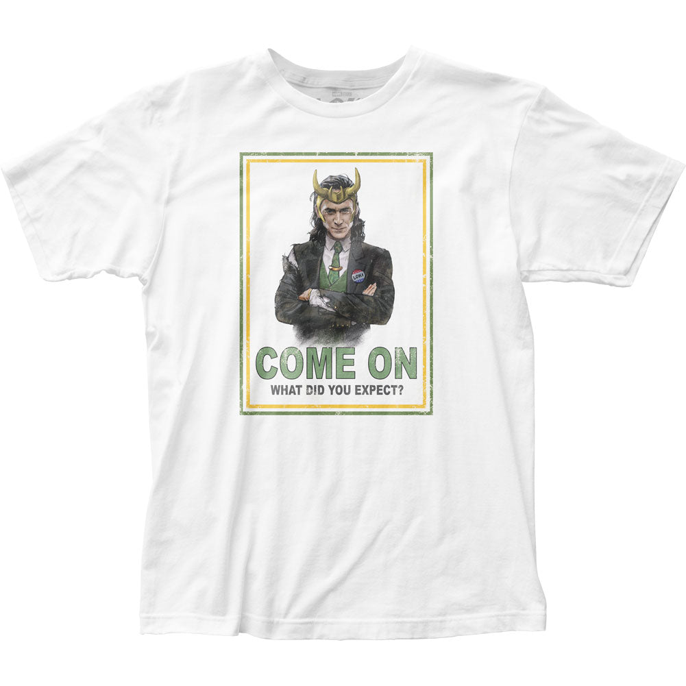 Disney+ Loki Series Come On Marvel Comics Adult T Shirt