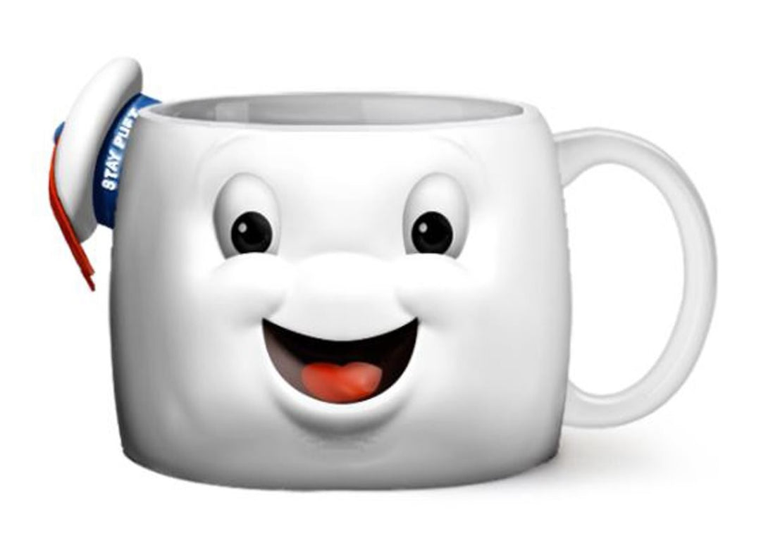 Ghostbusters Stay Puft Marshmallow Man 3D Sculpted Ceramic Mug