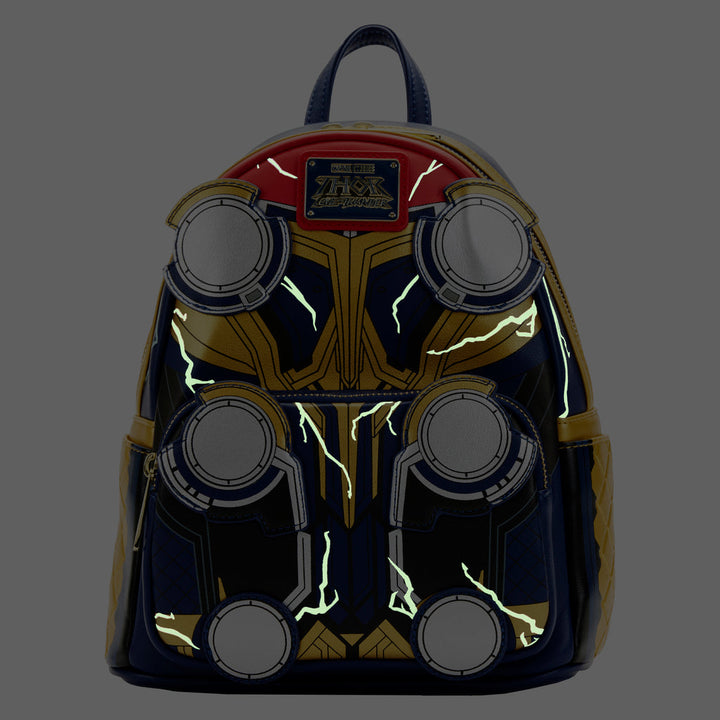 Loungefly Thor: Love and Thunder Glow in the Dark Cosplay Mini Backpack