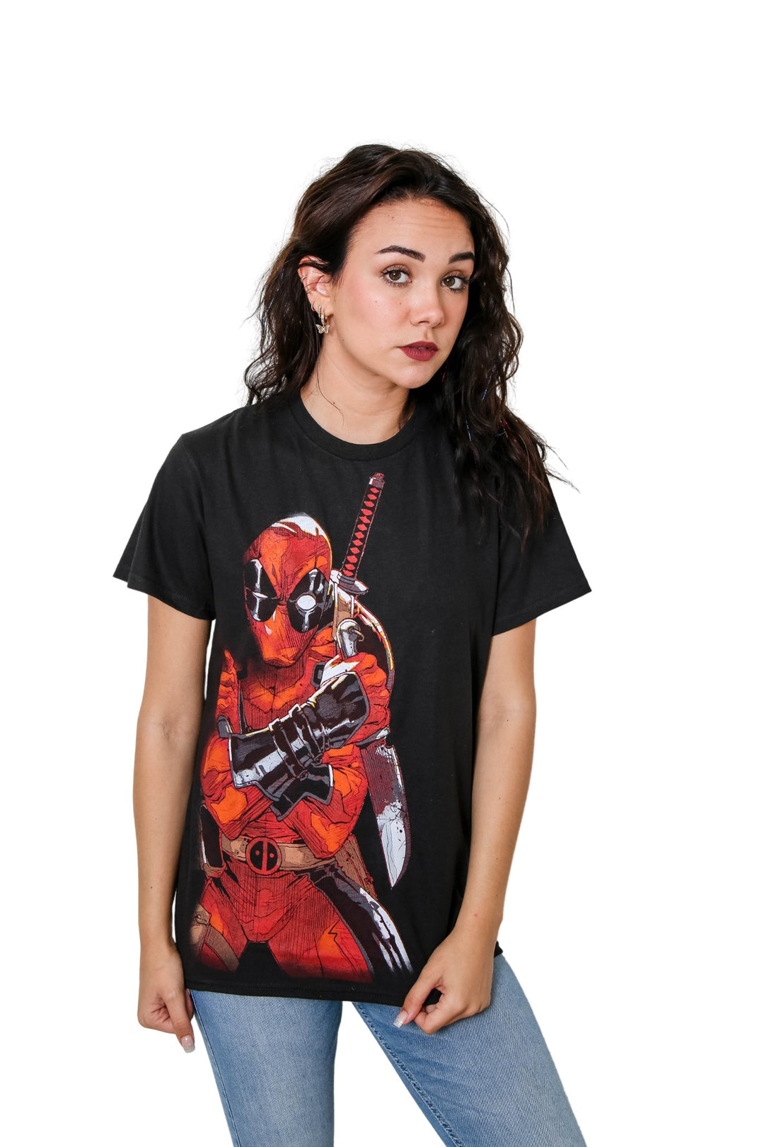 Deadpool Merculese Marvel Comics Licensed Adult T-Shirt