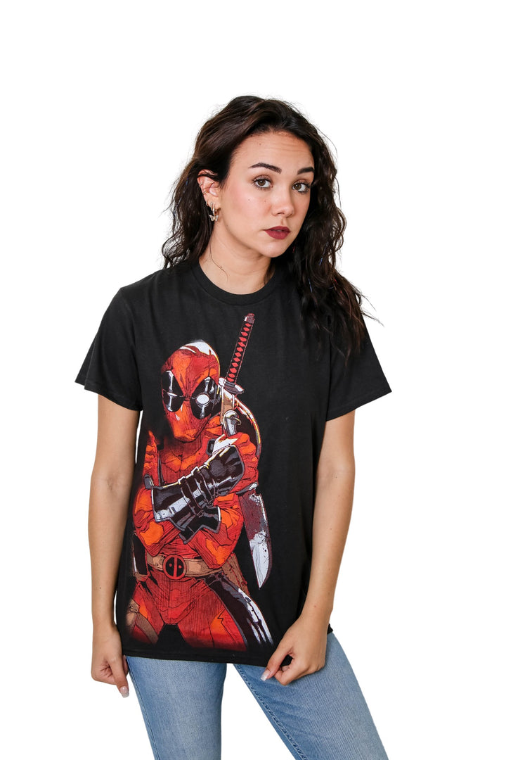 Deadpool Merculese Marvel Comics Licensed Adult T-Shirt