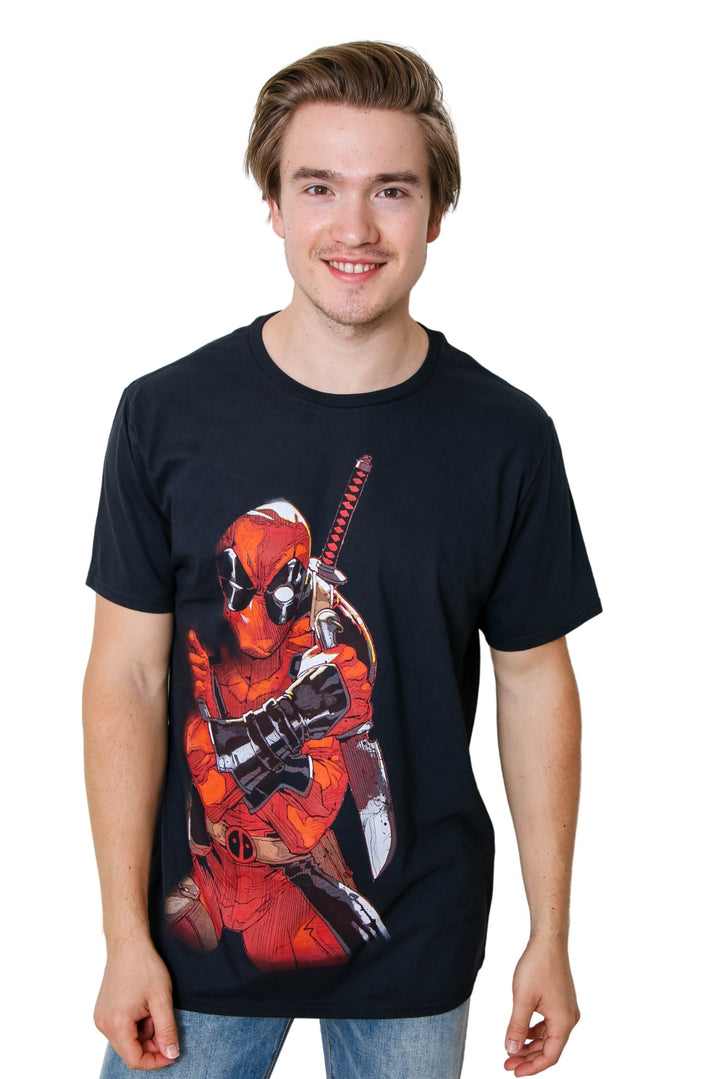 Deadpool Merculese Marvel Comics Licensed Adult T-Shirt