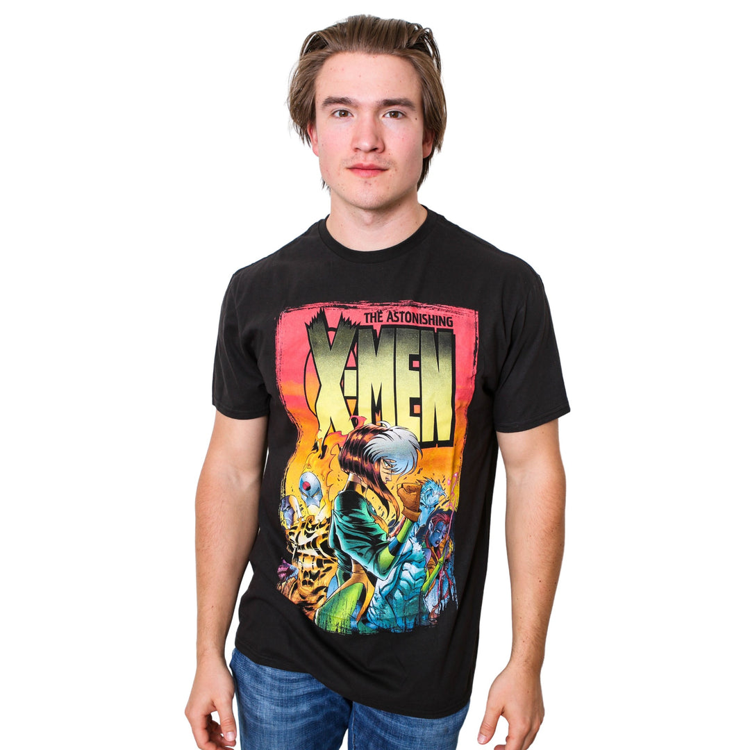 X-Men Age of Apocalypse Rogue And Crew Marvel Comics Adult T Shirt