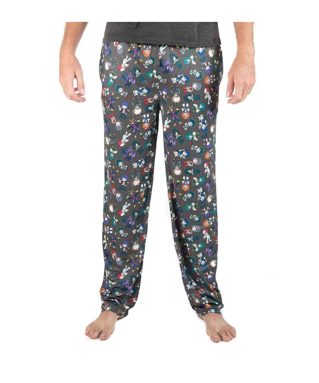 My Hero Academia Chibi All Over Anime Adult Unisex Pajama Sleep Pants