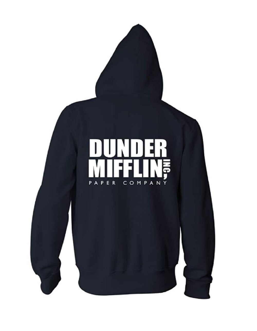 The Office Worlds Best Boss and Dunder Mifflin Zip Up Fleece Hoodie