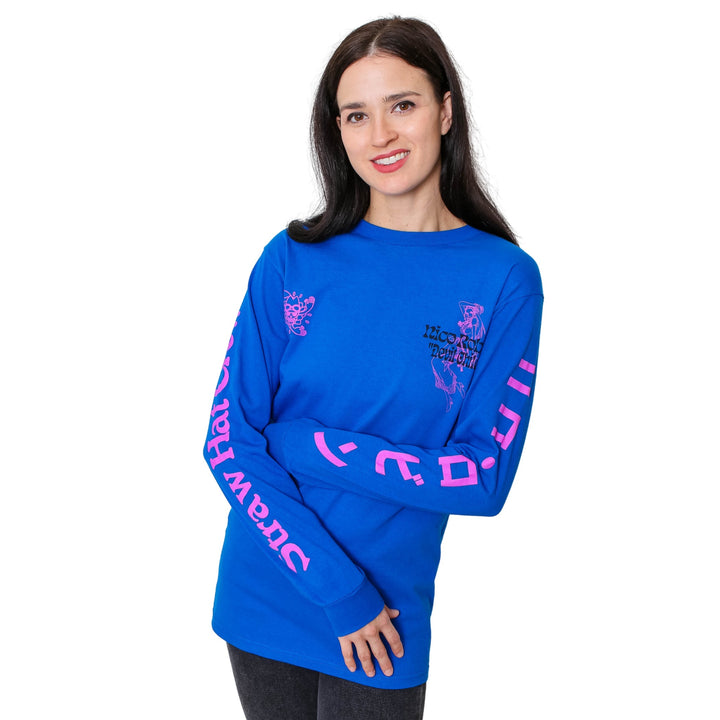 One Piece Nico Robin Demon Child Anime Adult Long Sleeve Graphic T-Shirt