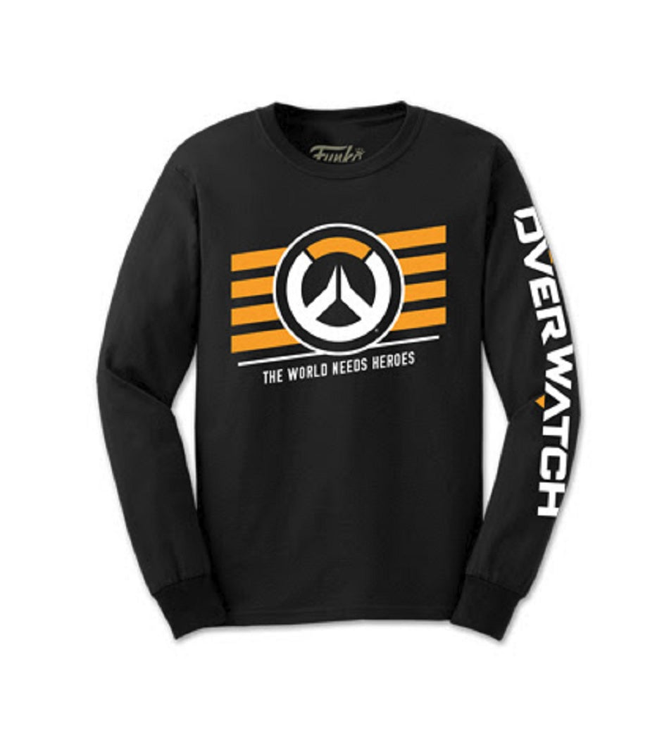 Funko Tee Overwatch - Overwatch Logo Long Sleeve Adult T-Shirt