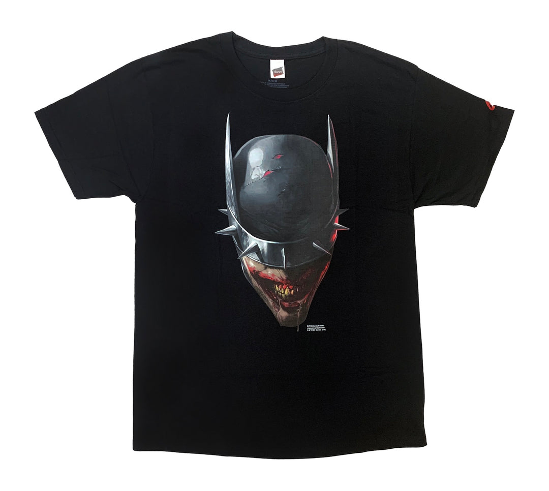 Batman DNM Who Lauges DC Comics Adult Short Sleeve T-Shirt