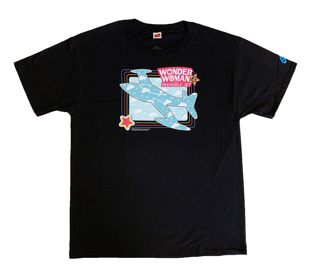 Wonder Woman Invisible Jet Premium Adult T Shirt