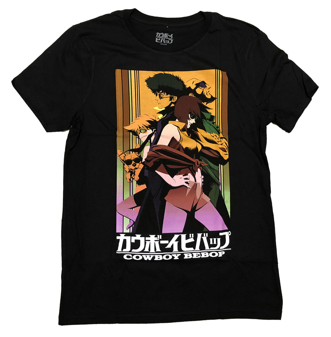 Cowboy Bebop Group Anime Adult T-Shirt