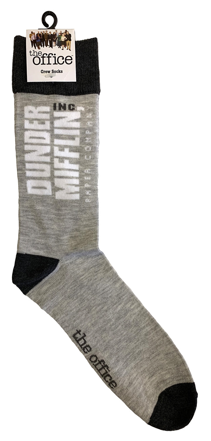 The Office Dunder Mifflin Crew Socks