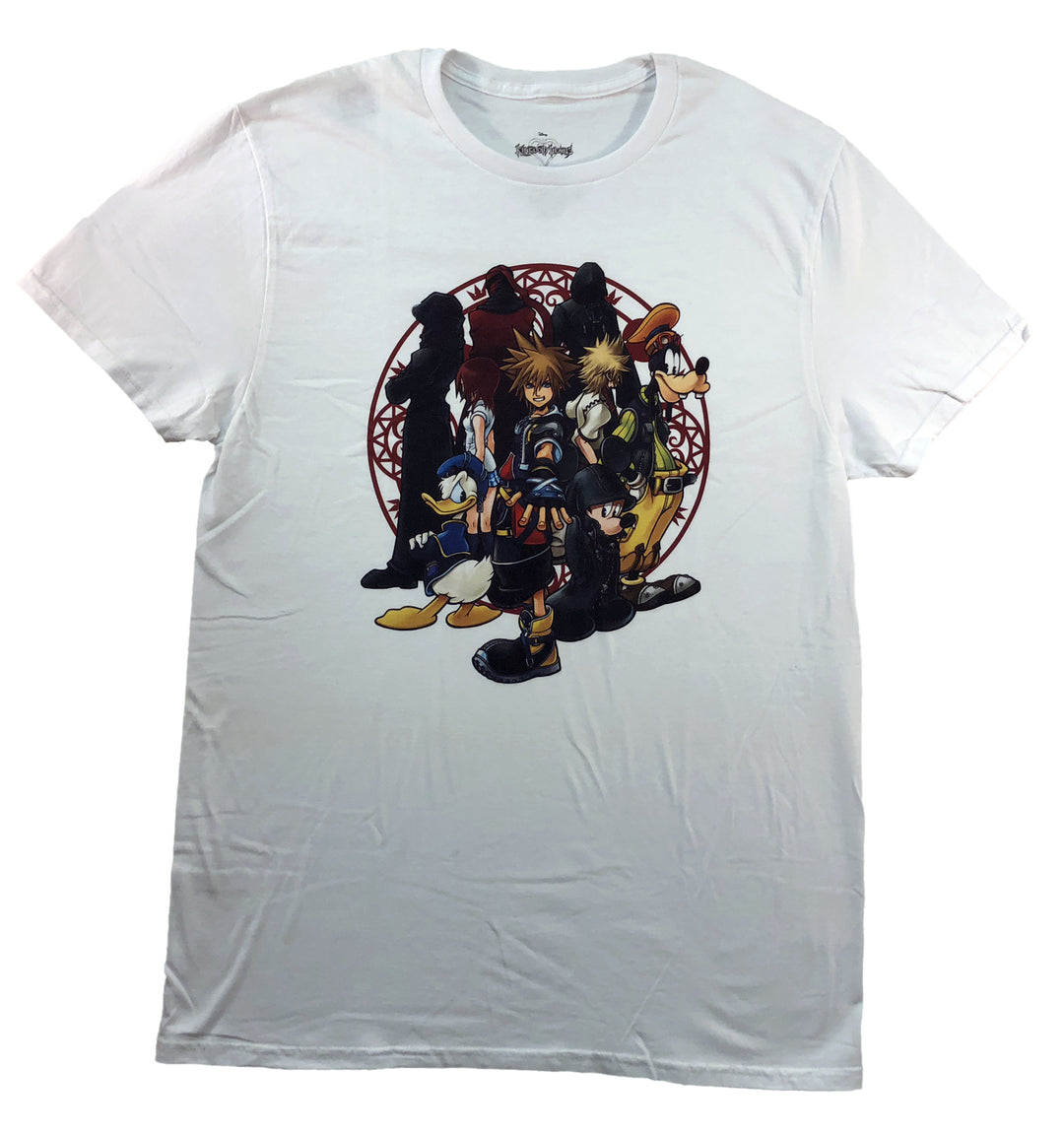 Disney Kingdom Hearts Back to Back Adult T-Shirt