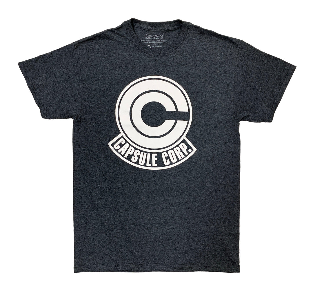 Dragon Ball Z Capsule Corp Logo Anime Adult T-Shirt