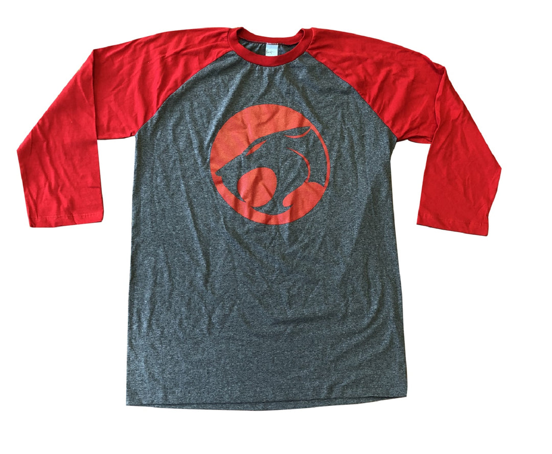 Thundercats Symbol 80's Cartoon Adult Baseball Raglan Shirt