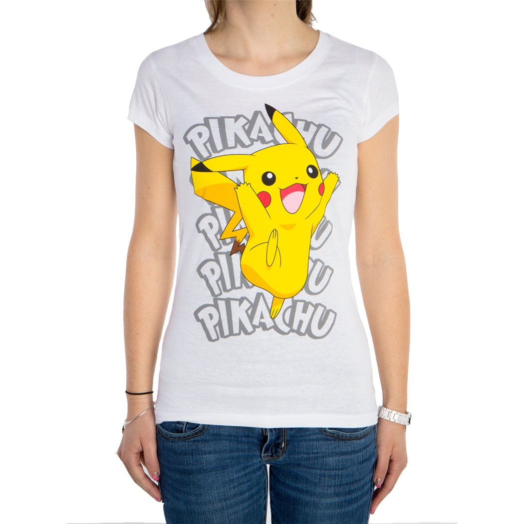 Pokemon Pikachu Name Repeat Junior T-Shirt