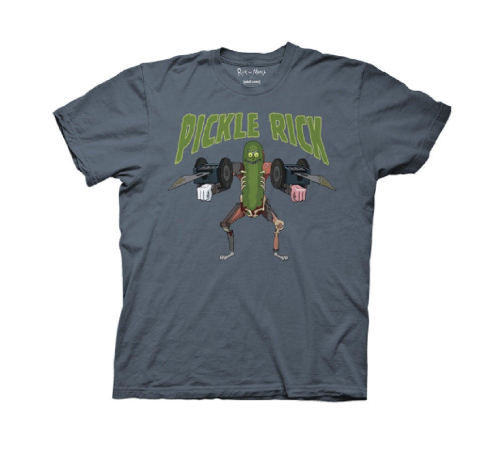 Rick and Morty EXO Suit Pickle Rick Adult T Shirt