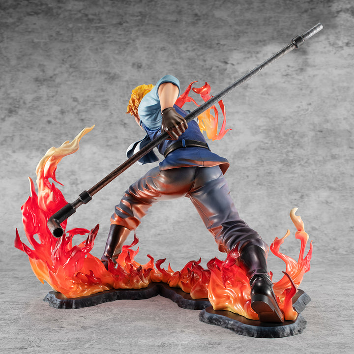 MegaHouse - One Piece Portrait Of Pirates Sabo Fire 1st IHRNC PVC Figure Limited