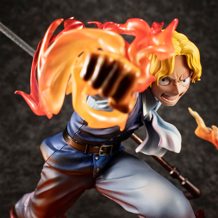 MegaHouse - One Piece Portrait Of Pirates Sabo Fire 1st IHRNC PVC Figure Limited