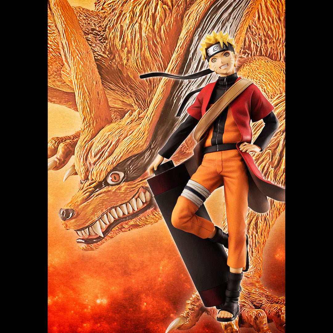 Megahouse Naruto Shippuden Naruto Uzumaki Sage Mode G.E.M. Series PVC Figure