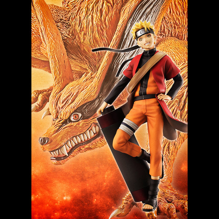 Megahouse Naruto Shippuden Naruto Uzumaki Sage Mode G.E.M. Series PVC Figure