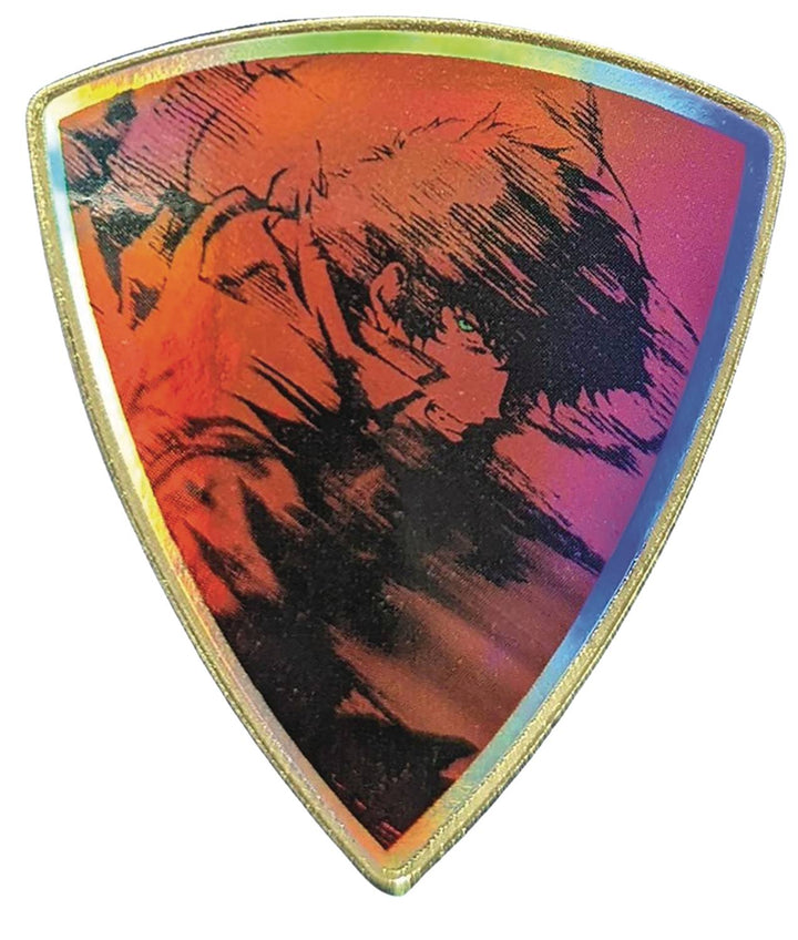 Spike Spiegel - Foil Shield Series - Cowboy Bebop Pin Zen Monkey Studios