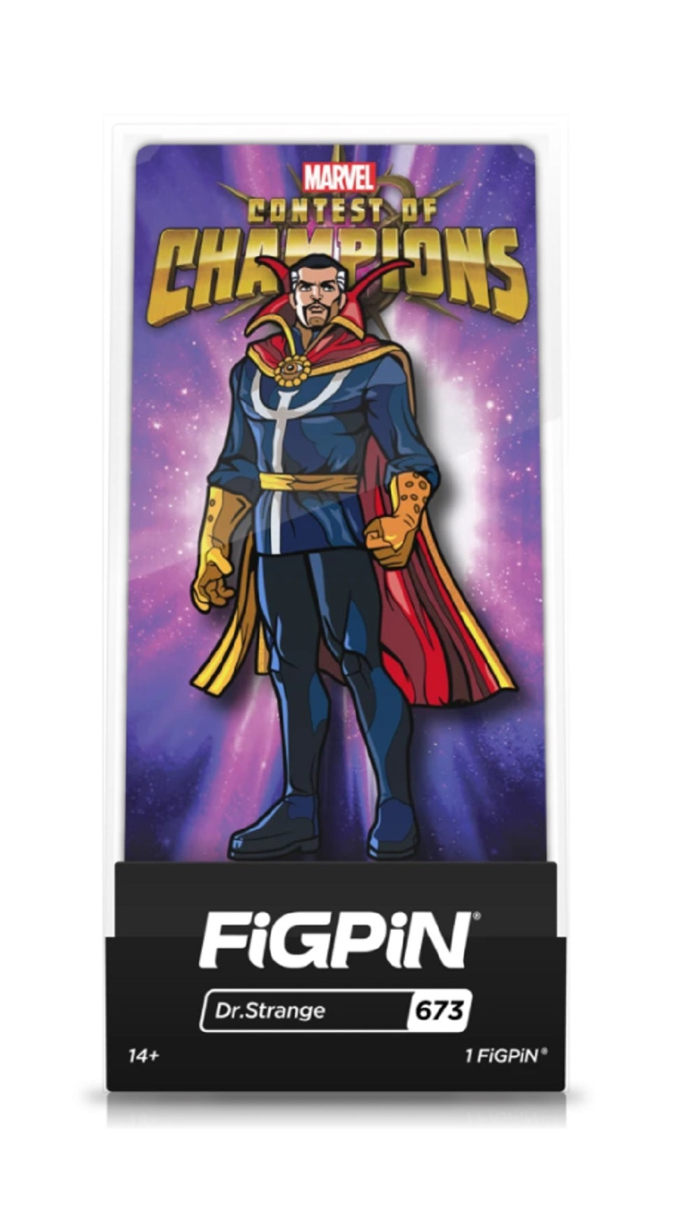 FIGPIN Marvel Contest Of Champions Dr. Strange #673 Enaml Pin