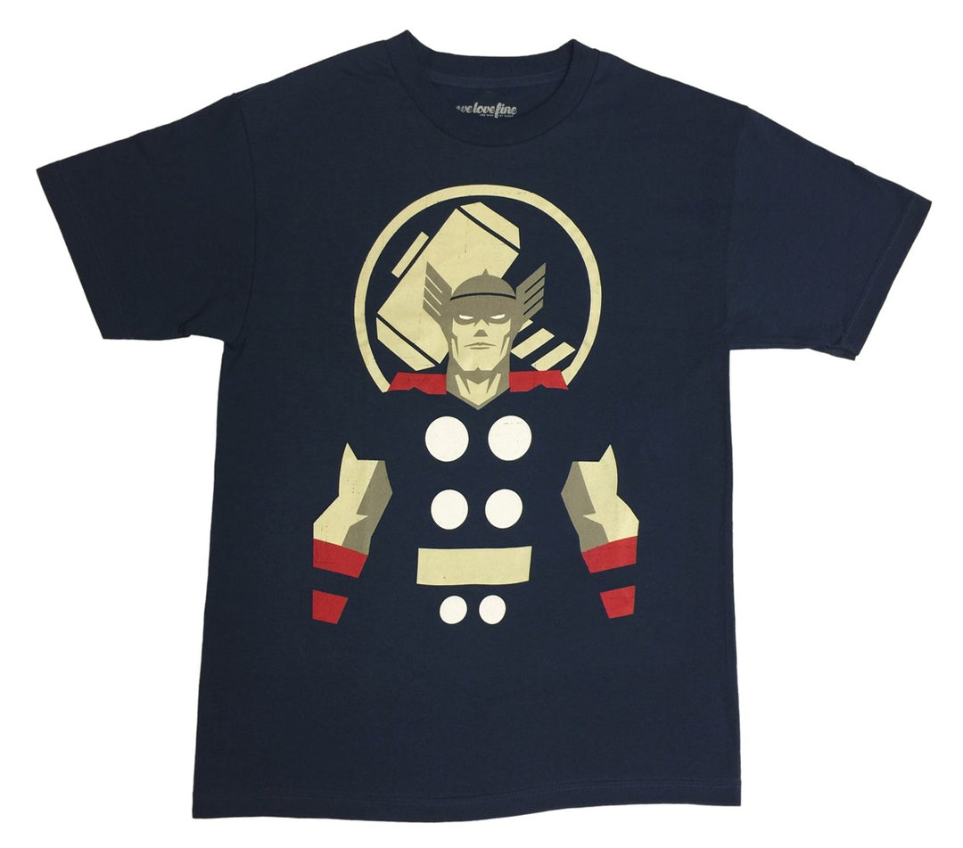Thor Minimal Marvel Comics Adult T-Shirt