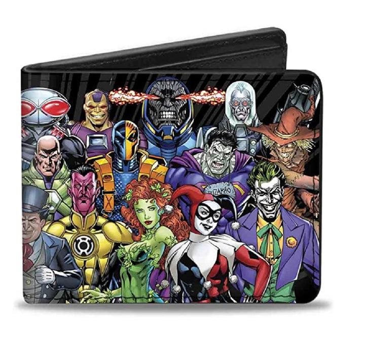 Villains Group Pose DC Comics Bi-fold Wallet