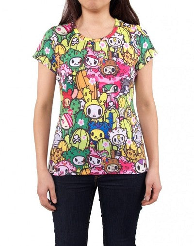 Tokidoki Saguaro Cactus Friends Sandy Woman Junior T-Shirt