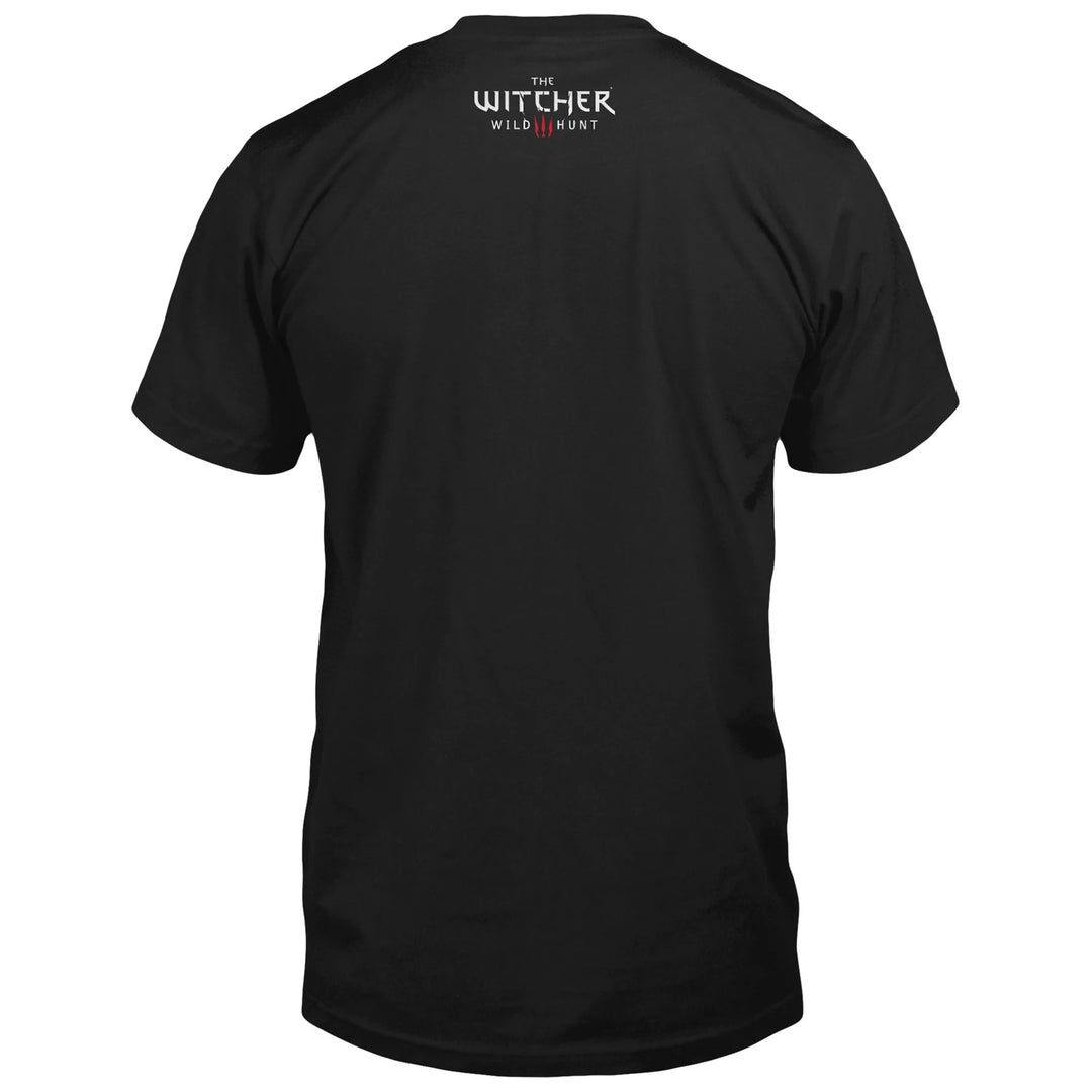 The Witcher 3 Wolf School Medallion Adult T-Shirt